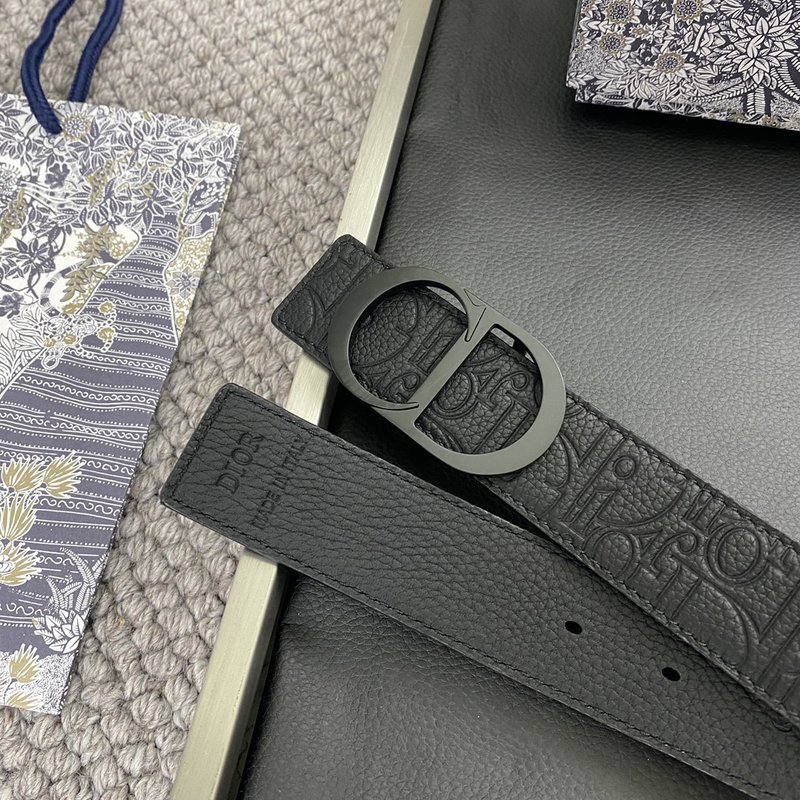 디올 DIOR 클래식 CD 버클 소 가죽 벨트 001-192468