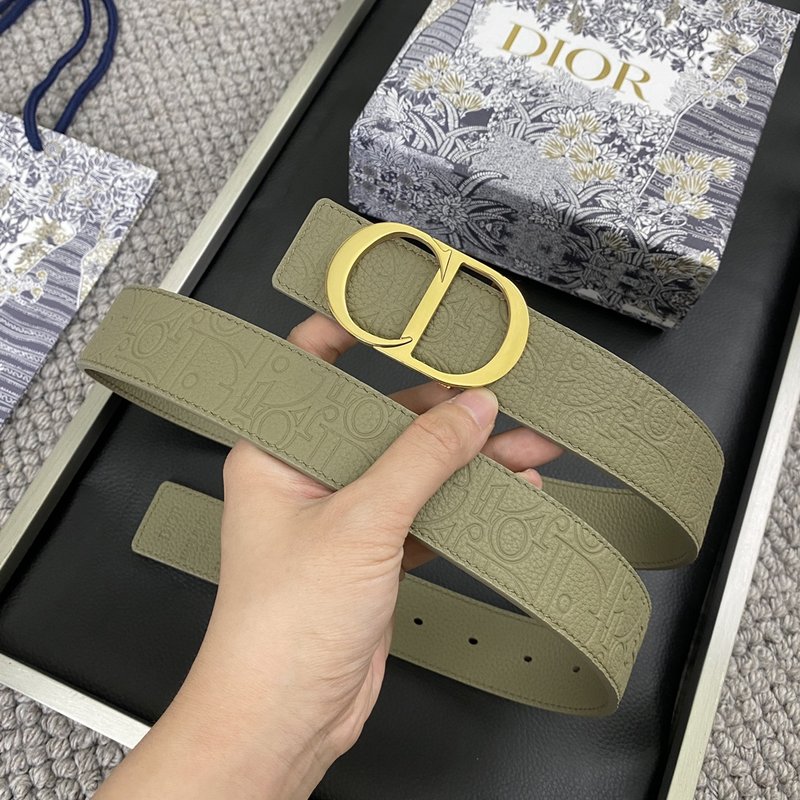 디올 Dior 신규 가죽 레터 벨트 3.5CM 001-192473