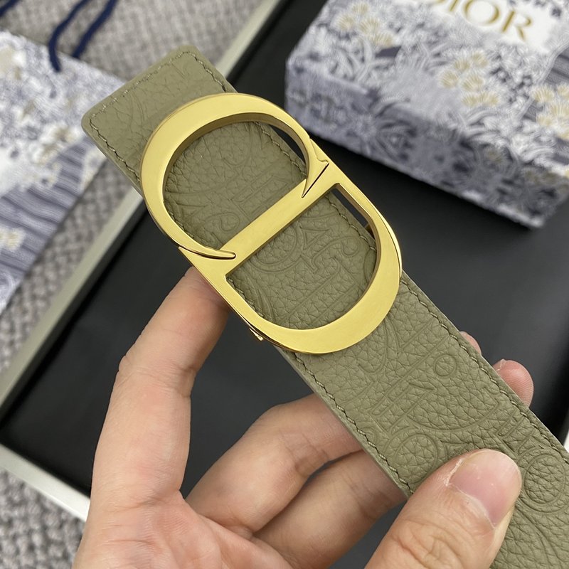 디올 Dior 신규 가죽 레터 벨트 3.5CM 001-192473