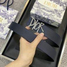 디올 DIOR 클래식 CD 버클 소 가죽 벨트 001-192476