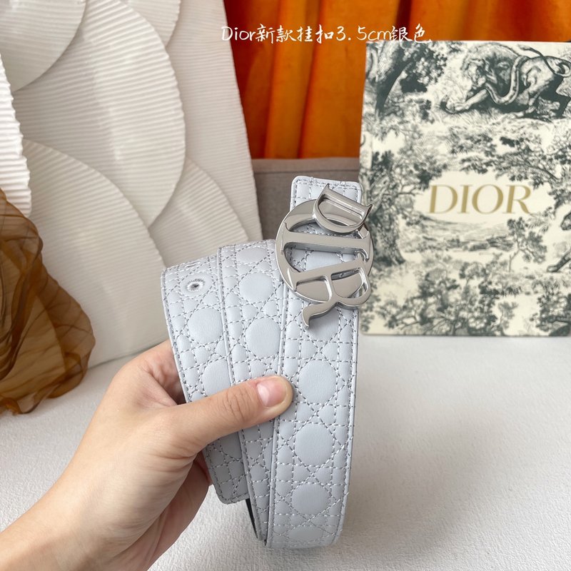 디올 Dior 클래식 엠보스 가죽 벨트 001-192488