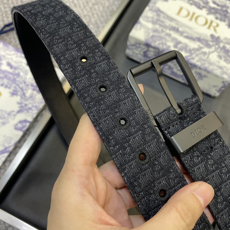 디올 DIOR 클래식 CD 버클 소 가죽 벨트 001-192491
