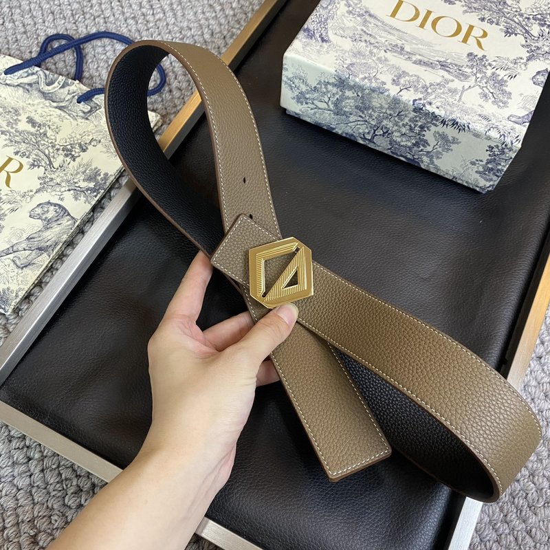 디올 Dior 신상 3.8CM 소 가죽 클래식 벨트 001-192508