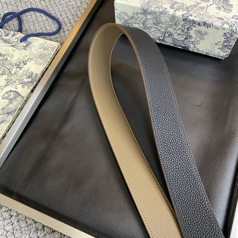 디올 Dior 신상 3.8CM 소 가죽 클래식 벨트 001-192508