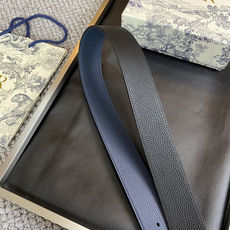 디올 DIOR 클래식 CD 버클 소 가죽 벨트 001-192509
