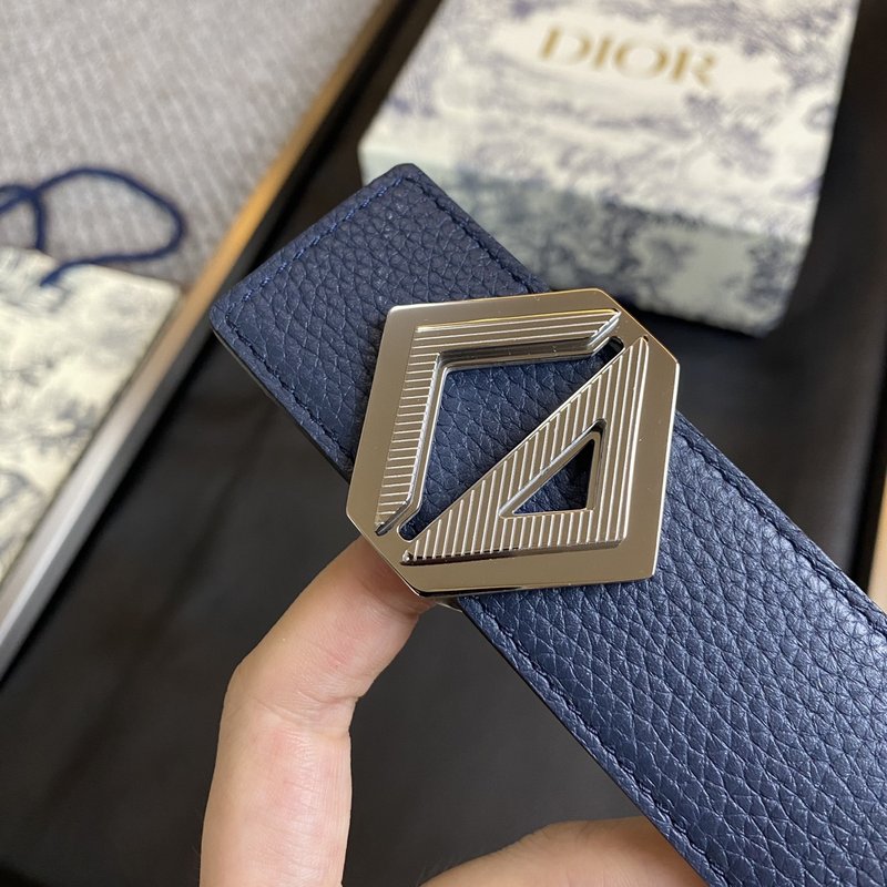 디올 DIOR 클래식 CD 버클 소 가죽 벨트 001-192509