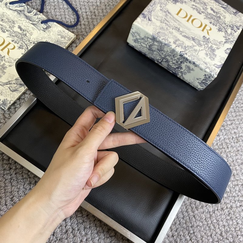디올 DIOR 클래식 CD 버클 소 가죽 벨트 001-192509