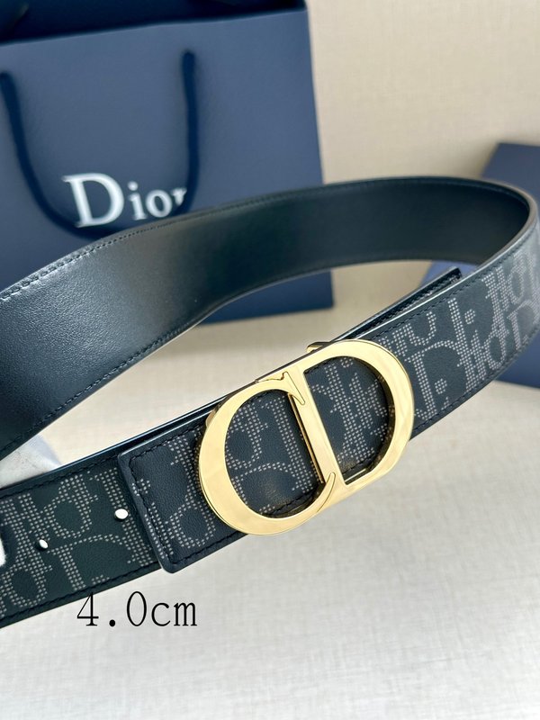 디올 40mm 양면 프린트 벨트 001-192534