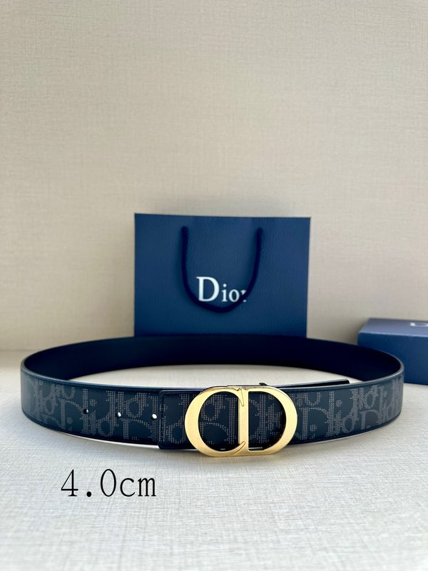 디올 40mm 양면 프린트 벨트 001-192534