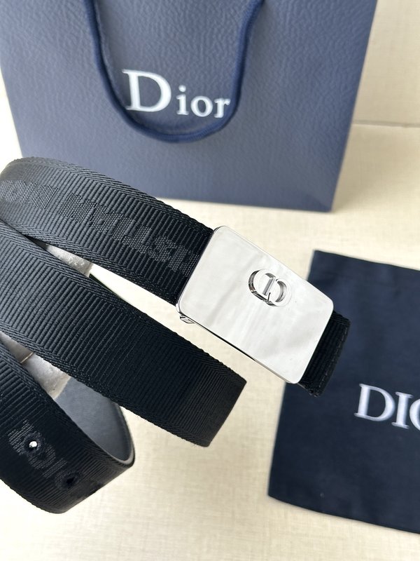 Dior 블랙 골드 스테인리스 벨트 버클 001-192538