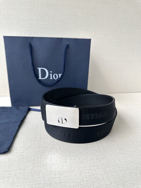 Dior 블랙 골드 스테인리스 벨트 버클 001-192538