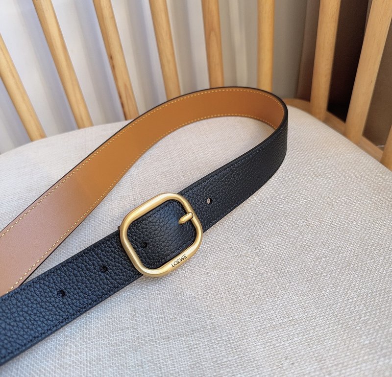 로에베 LOEWE 아나그램 핀 버클 벨트 001-192612