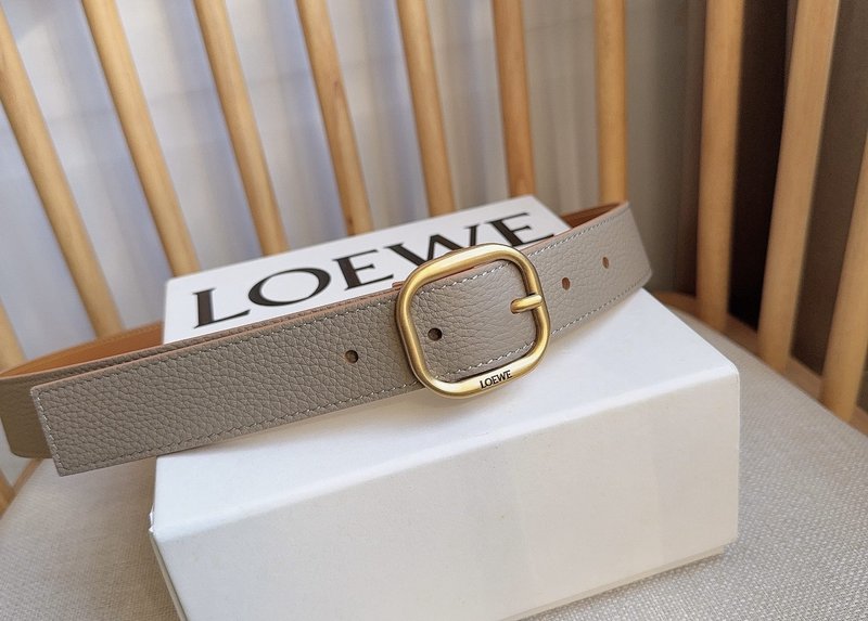 로에베 LOEWE 클래식 핀 버클 벨트 001-192614