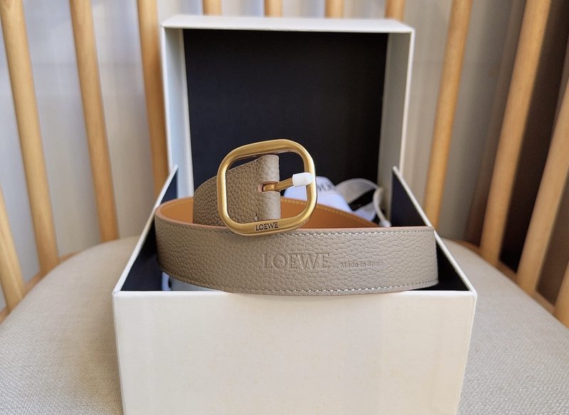 로에베 LOEWE 클래식 핀 버클 벨트 001-192614