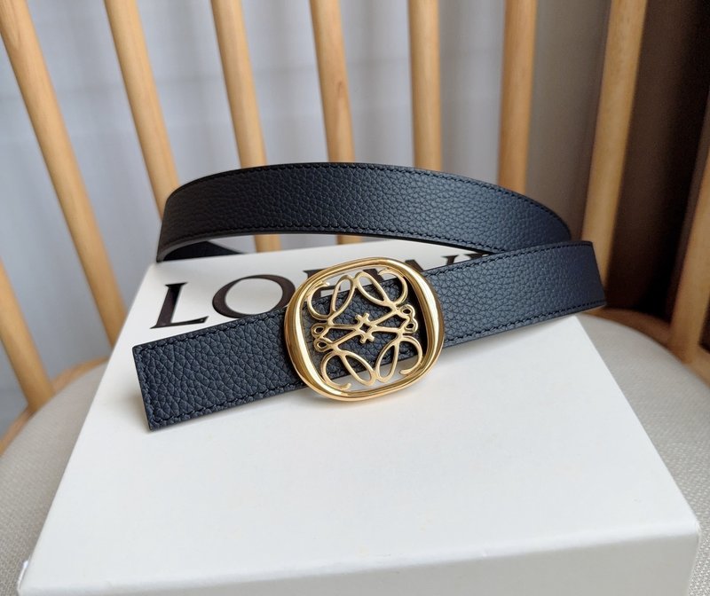로에베 LOEWE 클래식 핀 버클 벨트 001-192620