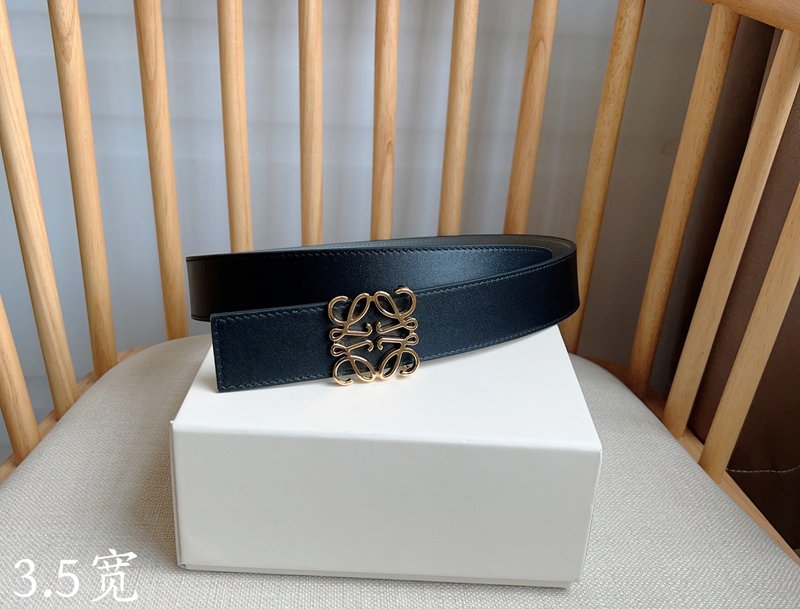 로에베 LOEWE 소가죽 양면 벨트 001-192630