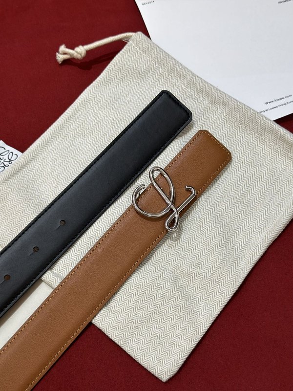 로에베 LOEWE 양면 소가죽 벨트 001-192634
