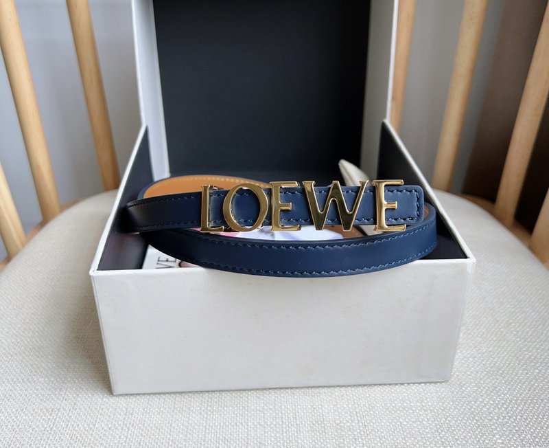 로에웨 LOEWE 소 가죽 메탈 버클 벨트 001-192646