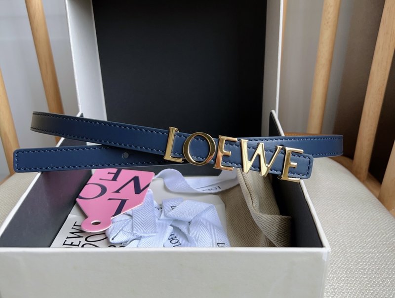 로에웨 LOEWE 소 가죽 메탈 버클 벨트 001-192646