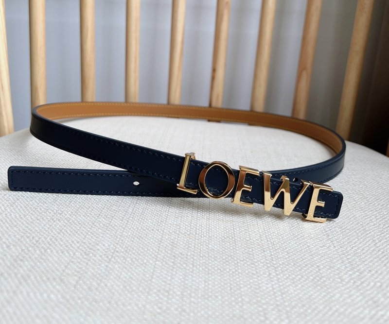 로에웨 LOEWE 소 가죽 메탈 버클 벨트 001-192646