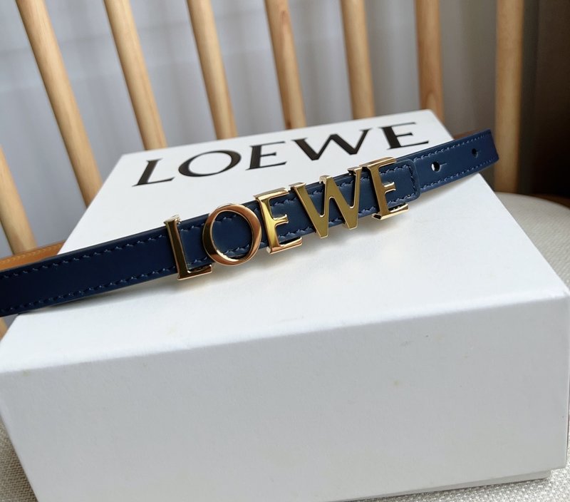 로에웨 LOEWE 소 가죽 메탈 버클 벨트 001-192646