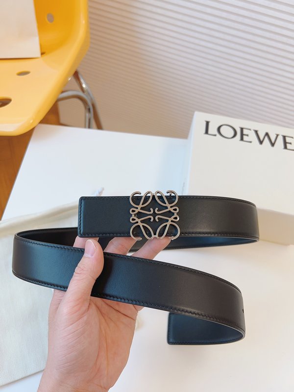 LOEWE 로에웨 클래식 와이드 벨트 패션 아이템 001-192666