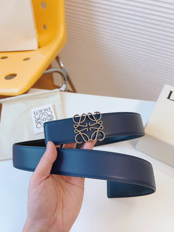 LOEWE 로에웨 클래식 와이드 벨트 패션 아이템 001-192666