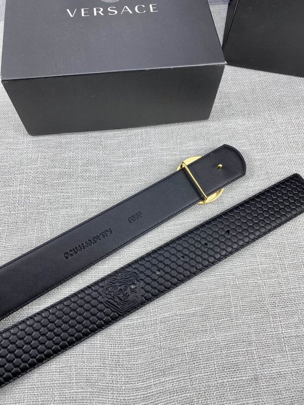 베르사체 Versace 메두사 헤드 가죽 벨트 001-192877