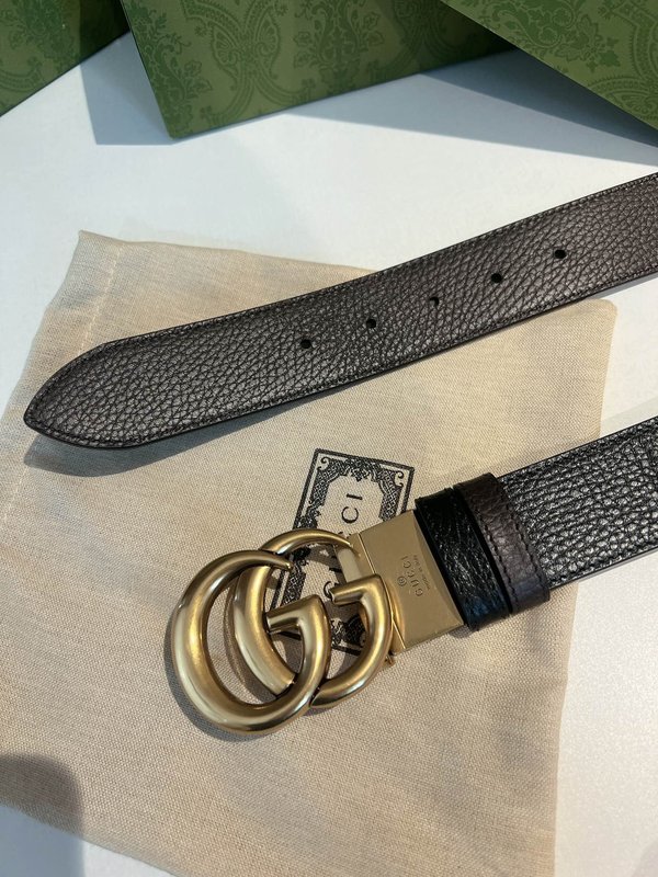 구찌 남성용 더블 G 버클 벨트 40mm 001-192969