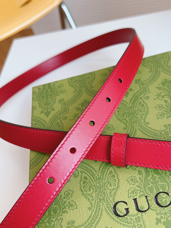 구찌 더블 G 송아지 가죽 벨트 클래식 001-192973