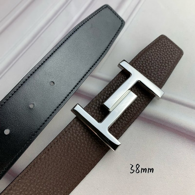 에르메스 양면 가죽 H 버클 벨트 38mm 001-193084
