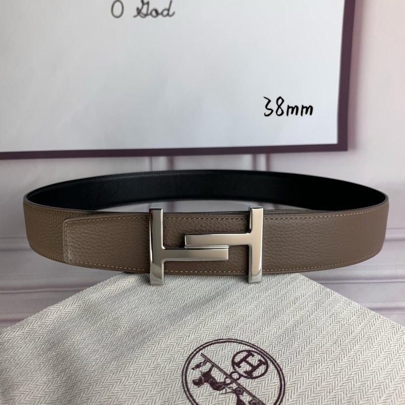 에르메스 H 버클 소가죽 벨트 38mm 폭 001-193086