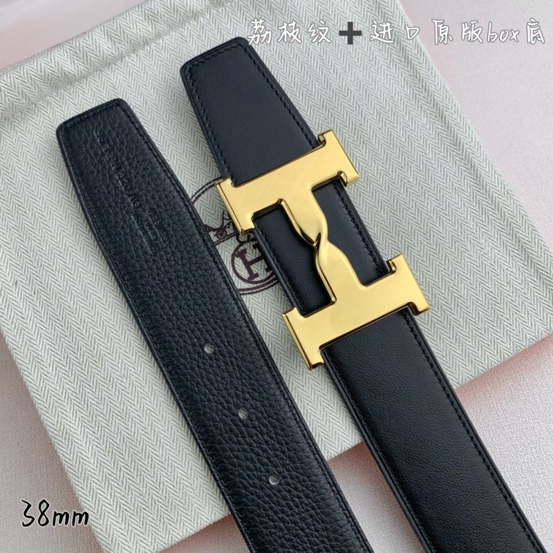 에르메스 양면 H 버클 벨트 38mm 블랙 001-193097