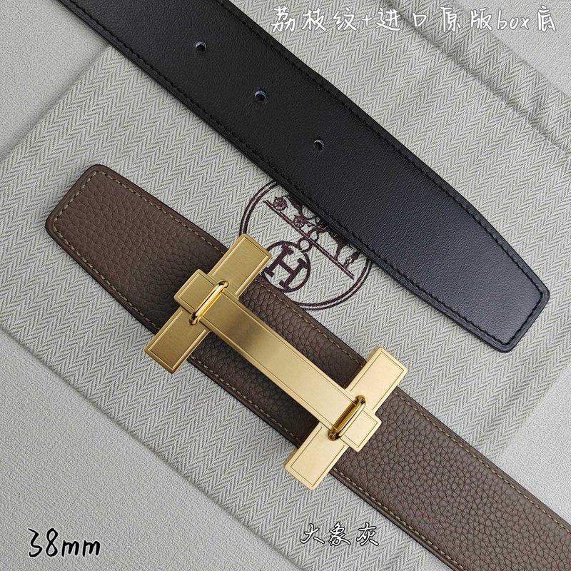 에르메스 양면 벨트 38mm 골드 실버 블랙 버클 001-193151