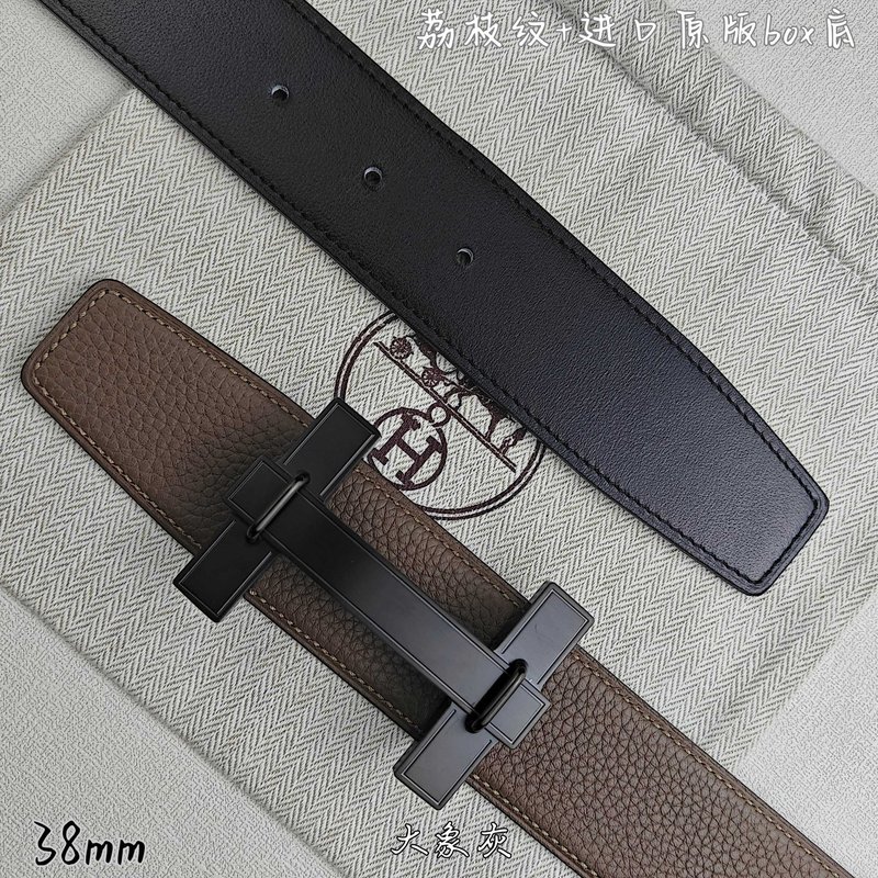 에르메스 양면 벨트 38mm 골드 실버 블랙 버클 001-193151