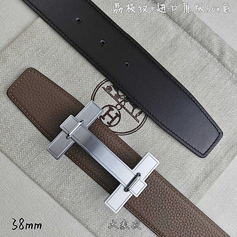 에르메스 양면 벨트 38mm 골드 실버 블랙 버클 001-193151