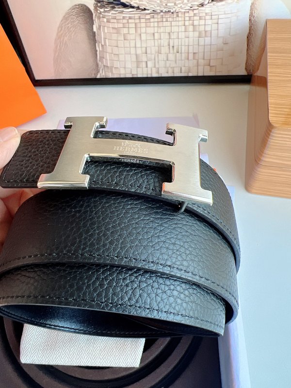 에르메스 클래식 H 버클 벨트 토고 가죽 38mm 001-193227