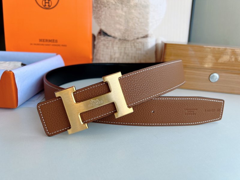 에르메스 클래식 H 버클 벨트 토고 가죽 38mm 001-193228