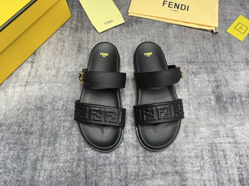 펜디 Fendi 신규 남성 슬리퍼 001-193406