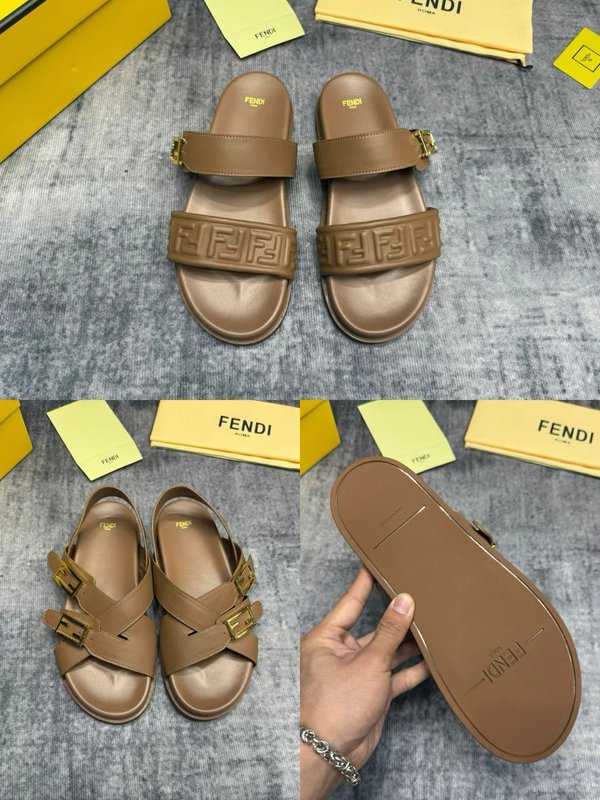 펜디 Fendi 신규 남성 슬리퍼 001-193491