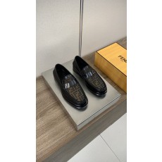 펜디 남성 비즈니스 캐주얼 가죽 로퍼 001-193504