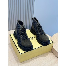 펜디 포스 시리즈 블랙 레이스업 슈즈 001-193510