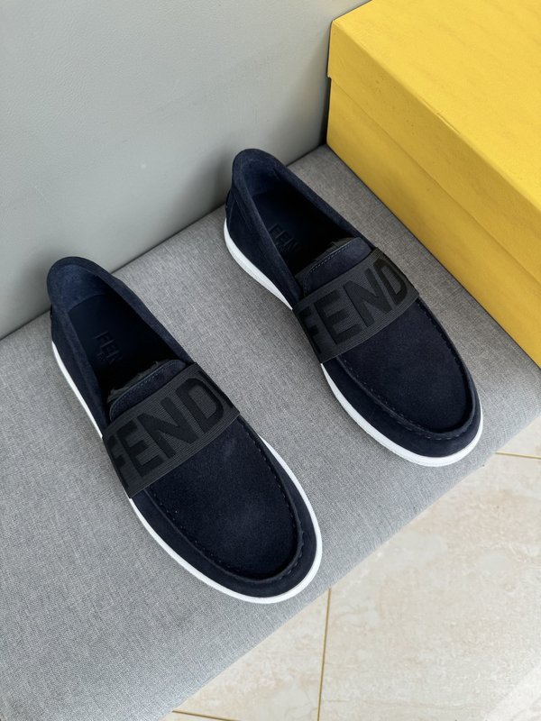 펜디 FENDI 수입 소 가죽 캐주얼 슈즈 001-193512