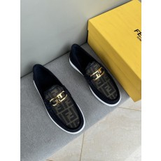 페디 FENDI 남성 캐주얼 가죽 로퍼 001-193516