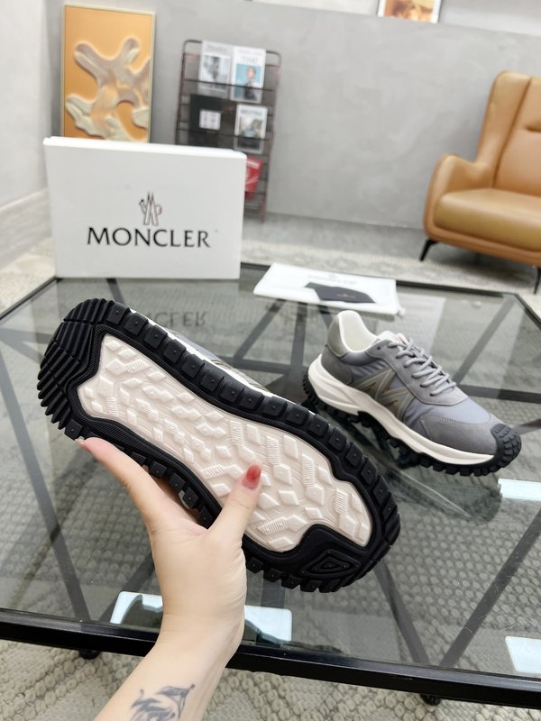 몬클레어 P600 이탈리아 가죽 캐주얼 운동화 001-193631