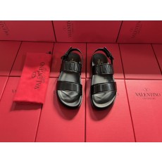 발렌티노 수입 소가죽 압화 샌들 001-193783