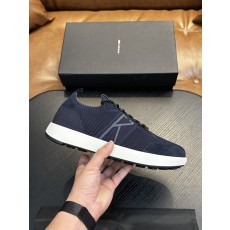Kiton 남성 니트 소재 운동화 001-193851