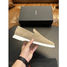 Kiton 남성 송아지 가죽 스니커즈 001-193868