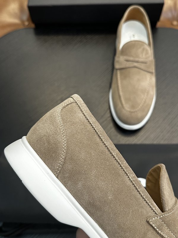 Kiton 남성 송아지 가죽 스니커즈 001-193868