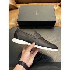 Kiton 남성 송아지 가죽 운동화 001-193870